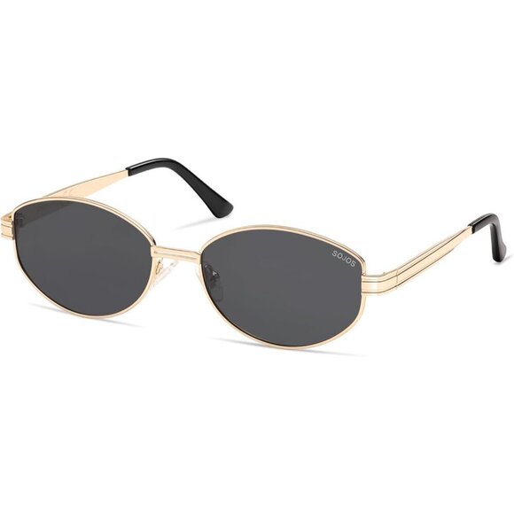 Oval Round Polarized Sunglasses Unisex Metal UV400 Retro Chic Shades main image 5